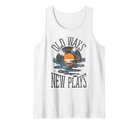 Old Ways New Plays, diseño Retro y Moderno Camiseta sin Mangas