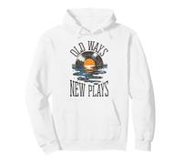 Old Ways New Plays, diseño Retro y Moderno Sudadera con Capucha