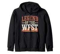 Old Western Film Fan Classic Cowboy Culture y Wild West Sudadera con Capucha
