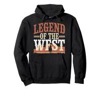 Old Western Film Fan Classic Cowboy Culture y Wild West Sudadera con Capucha