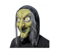 Old Woman Witch Mask - Halloween Scary Horror Cosplay Costume