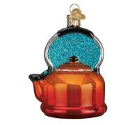 Old World Christmas Coffee Gifts Glass Blown Ornaments for Christmas Tree Tea Kettle