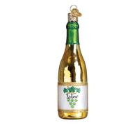 Old World Christmas Ornaments Adult Beverages Glass Blown Ornaments for Christmas Tree White Wine