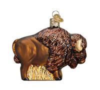 Old World Christmas Ornaments: Buffalo Glass Blown Ornaments for Christmas Tree (12131)