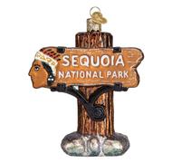 Old World Christmas Ornaments State Parks Glass Blown Ornaments for Christmas Tree Sequoia National