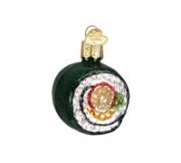 Old World Christmas Ornaments Sushi Roll Glass Blown Ornaments for Christmas Tree 32110