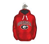 Old World Christmas University of Georgia Bulldogs Glass Blown Ornaments for Christmas Tree Hoodie