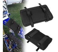 Oldbones Bolsa de Herramientas para Guardabarros Delantero y Horquilla de Motocicleta, para Dirt Bike y Manillar Con Broches