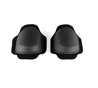 Oldbones - Rodillera universal para motocicletas de motocross, protecciones para rodillas, abrazaderas, equipo de protección en negro