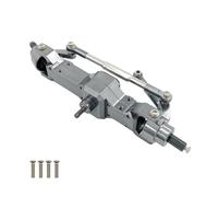 OLDDO Caja de Engranajes del Eje del Puente Trasero Medio Delantero Compatible con WPL C14 C24 B14 B24 B16 B36 1/16 RC Coche camión Rock Crawler Camiones RC Piezas de Coche(Titanium Front)