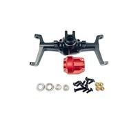 OLDDO Carcasa del Eje Trasero Delantero 1/18 Compatible con Piezas de Mejora HOBBYPLUS CR18P Rock Van RC(Front Black)