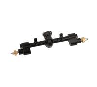 OLDDO Eje de Portal Delantero y Trasero for Axial 1/24 SCX24 90081 C10 AXl00002 Pieza Mejorada RC Crawler Apto for Jeep Gladiator for Ford Bronco(Black Rear Axle)