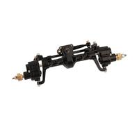 OLDDO Eje de Portal Delantero y Trasero for Axial 1/24 SCX24 90081 C10 AXl00002 Pieza Mejorada RC Crawler Apto for Jeep Gladiator for Ford Bronco(Black Front Axle)