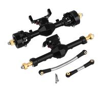 OLDDO Eje Recto Delantero y Trasero Mejorado for 1/24 RC Axial SCX24 C10 90081 AXI00002 AX24 Apto for Ford Bronco AXI00005 Parte