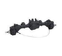 OLDDO Eje Trasero Medio Delantero, Ejes de Portal completos con diferencial de Bloqueo T Apto for Traxxas TRX4 TRX-4 6WD 1/10 Pieza de Coche trepador de Control Remoto(Red)