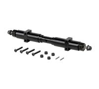 OLDDO Eje Trasero sin Motor for Coche de Control Remoto, 133,5mm/155mm/182mm 1:14, Apto for Remolque de Tractor Tamiya 1/10, Piezas de Bricolaje for Coche de Control Remoto(155mm)