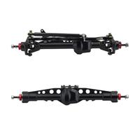 OLDDO Juego de Eje Recto Delantero Trasero for Ejes Axial Scx10 III RC Crawler for Bronco for Gladiator for Jeep Cj7 for Wrangler Accesorios de Piezas mejoradas