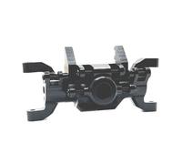 OLDDO Proceso de actualización de la Carcasa del Eje Delantero Compatible con HuangBo 1/10 ZP1001 ZP1002 ZP1003 ZP1004 RC Piezas de Coche(Black)