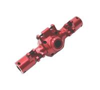 OLDDO Proceso de actualización de la Carcasa del Eje Trasero Compatible con HuangBo 1/10 ZP1001 ZP1002 ZP1003 ZP1004 RC Piezas de Coche(Red)