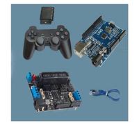 OLDDO Tanque RC de Carga de 25Kg V3 Mecanum, Coche Robot con Ruedas for Arduino, Kit DIY con Motor codificador y Mango Ps2, Kit de Robot programable(Gray)