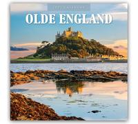 Olde England 2025 Square Wall Calendar