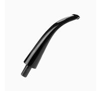 OLDFOX DIY Bent Pipe Mouthpiece Stem Reemplazo para Briar Rosewood Ebony Madera Tabaco Tubo Fit 3 mm Metal Filters BE0017