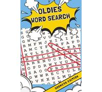 Oldies & Boomers Word Search Puzzle: word searches , easy to read, print about oldies and more, convenient 6 x 9 inches, 110 pages , 50 + puzzles, gift for vacation, holidays and free times