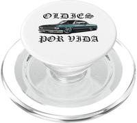 Oldies por Vida Vintage Lowrider Coche Mexicano Chicano Cholo PopSockets PopGrip para MagSafe