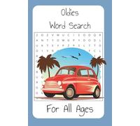 Oldies Word Search: Puzzles with Easy to Read Print about Oldies, Retro and More | 6x9 inches, 110 pages | 50+ puzzles