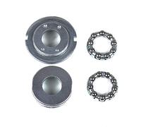 OldNewBikes Cazoletas y rodamientos de pedalier Tipo Phillips de diámetro 34,8mm (1,37") y 24 TPI para Bicicleta clásica Retro Vintage