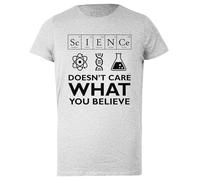 Oldrytee A La Ciencia No Le Importa Lo Que Creas Camiseta Mujer Algodon Gris Mujer