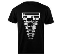 Oldrytee Charlotte De Witte Techno Camiseta De Algodón para Hombre, Negra, para Hombre