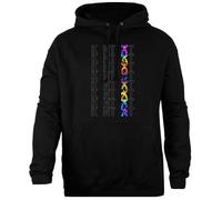 Oldrytee Charlotte De Witte X Sudadera con Capucha Negra Unisex Ajuste Simple