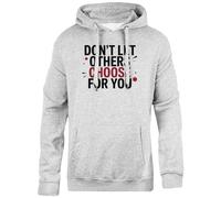 Oldrytee Don’t Let Others Choose For You Grey Sweatshirt Hoodie Unisex Simple Fit