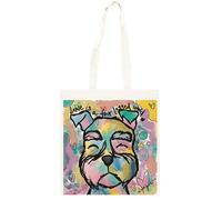 Oldrytee El Amor Es Una Palabra De Cuatro Patas Shopping Beige Unisex Totebag Algodón