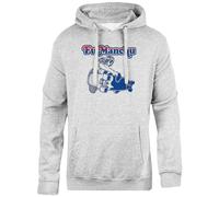 Oldrytee Fu Manchu Sudadera Gris con Capucha Unisex De Ajuste Sencillo