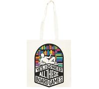 Oldrytee Ismos De Los Jugadores De Mesa Shopping Beige Unisex Totebag Algodón