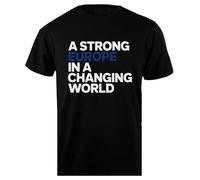 Oldrytee Make Peace Great Again Cotton Male T-Shirt Black Men