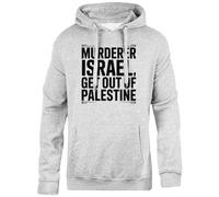 Oldrytee Murderer Israel Grey Sweatshirt Hoodie Unisex Simple Fit