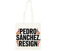 Oldrytee Pedro Sánchez Resign Bolsa de compras beige Shopping Beige Totebag