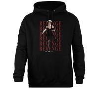 Oldrytee Princess Diana Revenge Sudadera con Capucha Negra Unisex Ajuste Simple