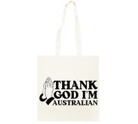 Oldrytee Soy Australiano Shopping Beige Unisex Totebag Algodón