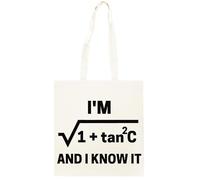 Oldrytee Soy Sec C Y Lo Sé Shopping Beige Unisex Totebag Algodón