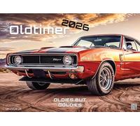 Oldtimer - OLDIES BUT GOLDIES - 2026 - Kalender DIN A2: Der Wandkalender mit den schönsten Oldtimer-Motiven für das Jahr 2026 im extragroßen Format DIN A2 (ca. 60 x 42 cm)!