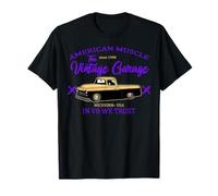 Oldtimer Outfit, V8 Pick Up american muscle car Auto Camiseta