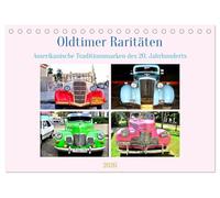 Oldtimer Raritäten - Amerkanische Traditionsmarken des 20. Jahrhunderts (Tischkalender 2026 DIN A5 quer), CALVENDO Monatskalender: US-Oldtimer aus den Dreißiger und Vierziger Jahren