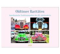 Oldtimer Raritäten - Amerkanische Traditionsmarken des 20. Jahrhunderts (Wandkalender 2026 DIN A3 quer), CALVENDO Monatskalender: US-Oldtimer aus den Dreißiger und Vierziger Jahren