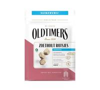 Oldtimers Regaliz Rocas Zuckerfrei 100g I sin azúcar Lacrits de los Países Bajos I Dulces holandeses I Salmiak I Gota I Licorice