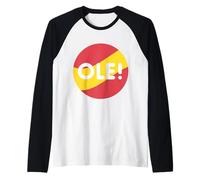 Ole' México Español Victoria Flamenco Camiseta Manga Raglan
