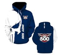 OLEBYKEZ Sudadera con Capucha Hombre Estilo Casual para In.di.an.Ap.OL.is 500 Abrigo Deportivo Informal Chaqueta 3D Tops Estampado De Primavera Y Otoño-D||l